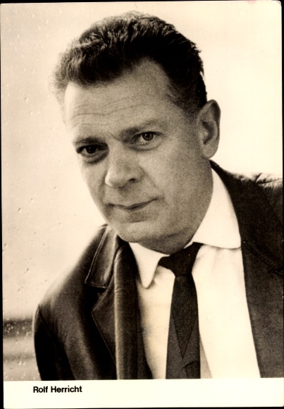 Ak Schauspieler Rolf Herricht, Portrait