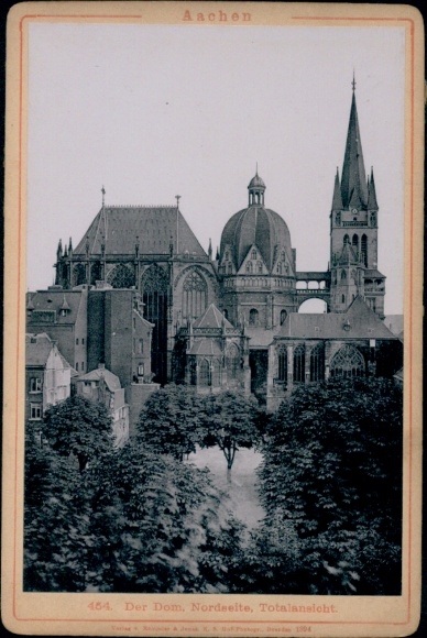 Kabinett Foto Aachen, Der Dom, Nordseite
