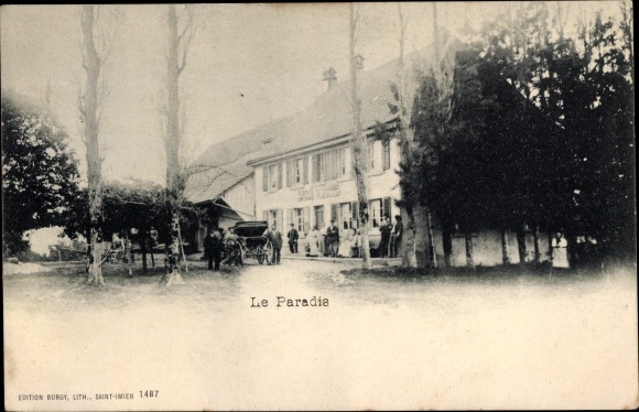 Ak Pruntrut Porrentruy Kanton Jura, Le Paradis, Gasthaus