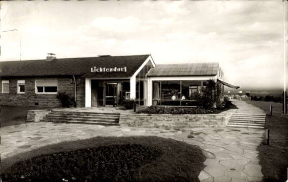 Ak Lichtendorf Schwerte an der Ruhr, Bundesbahn-Reststätte