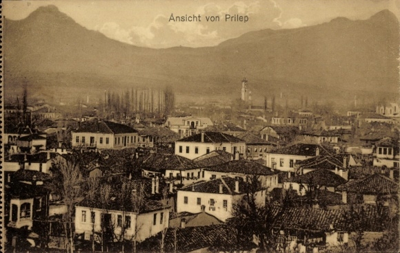 Ak Prilep Mazedonien, Gesamtansicht