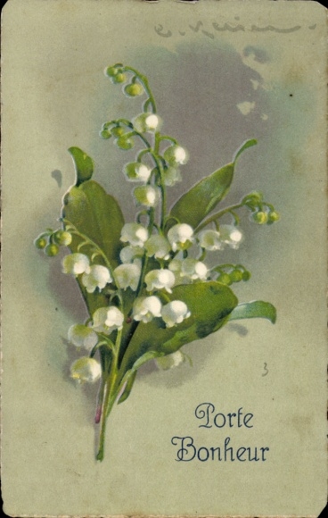 Künstler Ak Klein, Catharina, Maiglöckchen