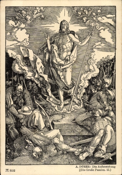 Künstler Ak Dürer, Albrecht, Auferstehung