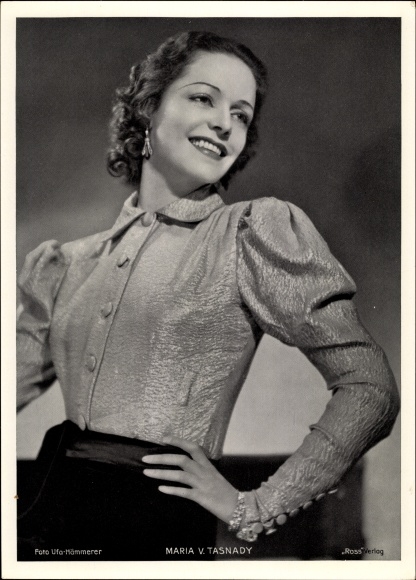 Foto Schauspielerin Maria von Tasnady, Portrait