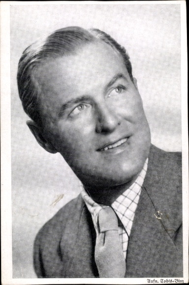 Ak Schauspieler Paul Richter, Portrait