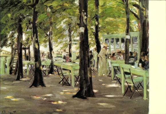 Künstler Ak Liebermann, Oude Vink