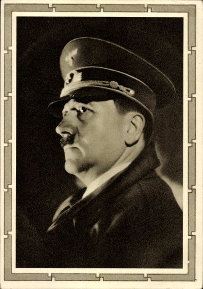 Ganzsachen Ak Führer und Reichskanzler Adolf Hitler, Portrait