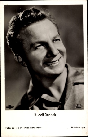 Ak Schauspieler Rudolf Schock in Der fröhliche Wanderer