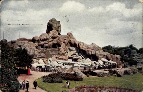Ak Hamburg Eimsbüttel Stellingen, Hagenbecks Tierpark, Nordland Panorama