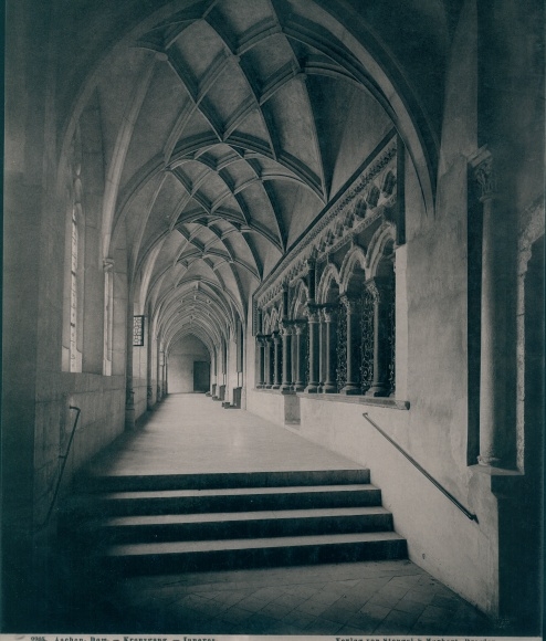 Foto Aachen in Nordrhein Westfalen, Dom, Kreuzgang