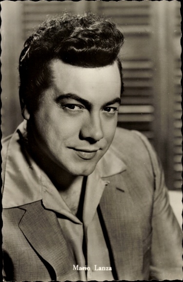 Ak Schauspieler Mario Lanza in Serenade, Portrait