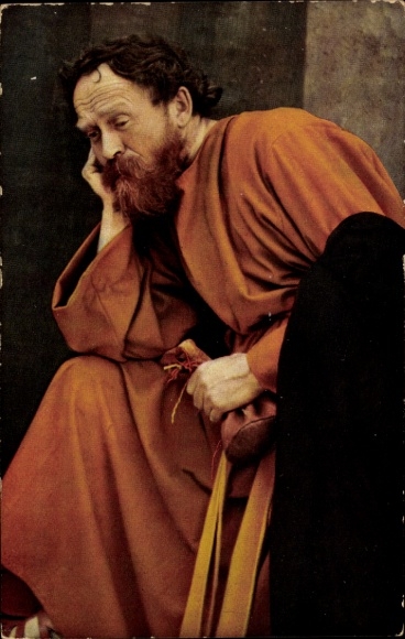 Ak Schauspieler Guido Mayr, Judas, Passionsspiele Oberammergau 1922
