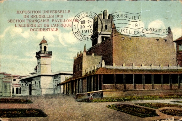 Ak Bruxelles Brüssel, Weltausstellung 1910, Section Francaise