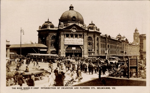 PC Melbourne Australia, Intersection of Swanston and Flinders Streets