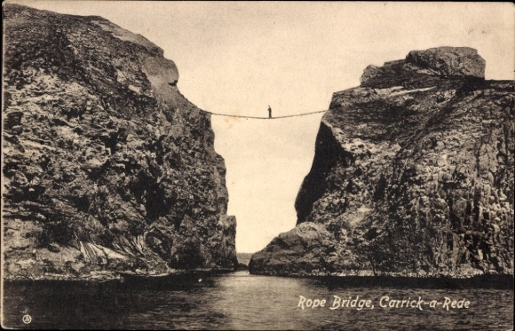 PC Carrick-a-Rede Northern Ireland, Rope Bridge