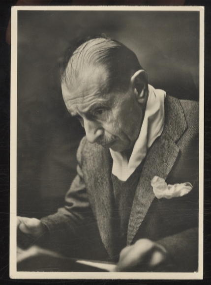 Foto AK Igor Strawinsky probt für ein Konzert seiner deutschland-Tournee 1951