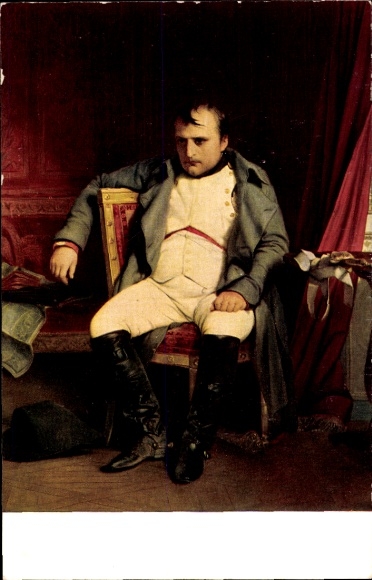 Künstler Ak Delaroche, Napoleon Bonaparte, Portrait