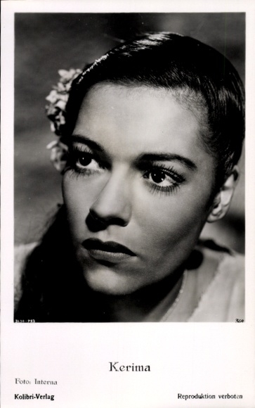 Foto Schauspielerin Kerima, Portrait