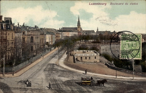 CPA Luxembourg, Boulevard du viaduc