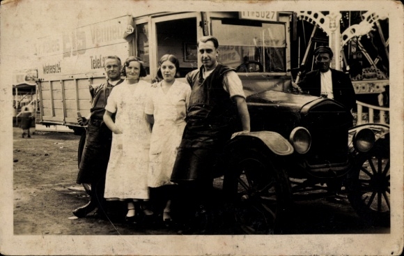 Foto Ak Flingern Düsseldorf am Rhein, Wetterstraße 24, Peter Welters Eisvertrieb