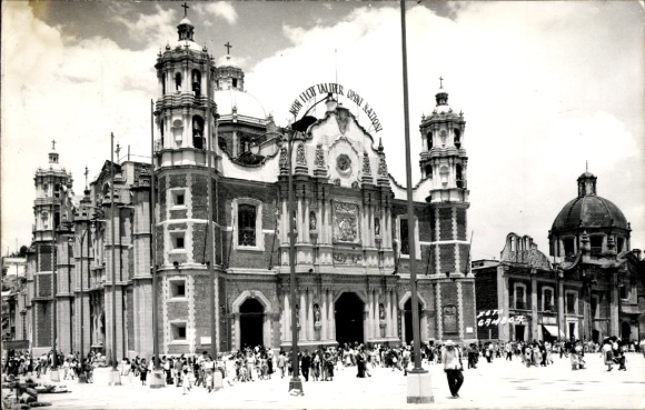 Ak Guadalupe Mexico City Mexiko Stadt, Basilika Unserer Lieben Frau