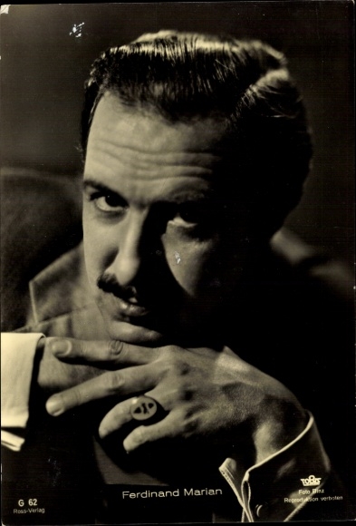 Ak Schauspieler Ferdinand Marian, Portrait