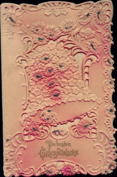 Ak Glückwunsch, Blumen, Kitsch