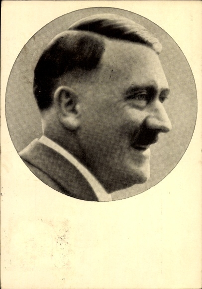 Ak Führer und Reichskanzler Adolf Hitler, Portrait, Männer der Zeit Nr. 91