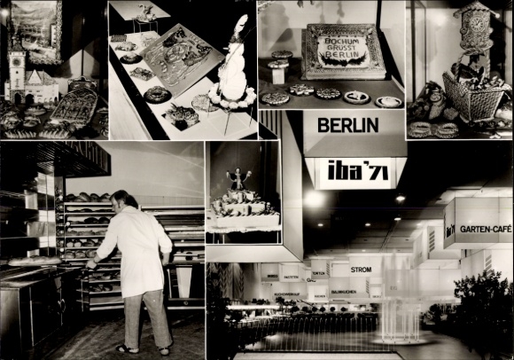 Ak Berlin, IBA 71, Inrternationale Bäckerei-Fachausstellung