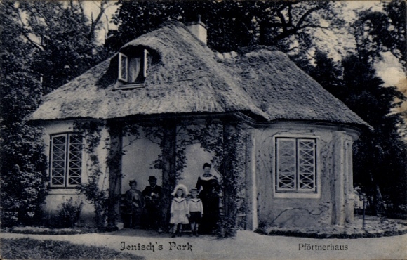 Ak Hamburg Altona Othmarschen, Jenischpark, Pförtnerhaus