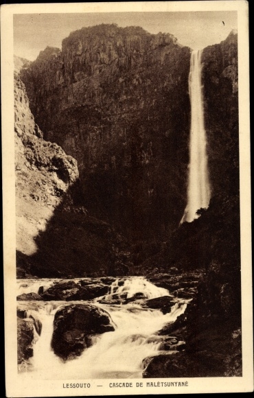 Ak Lesotho, Cascade de Maletsunyane, Wasserfall