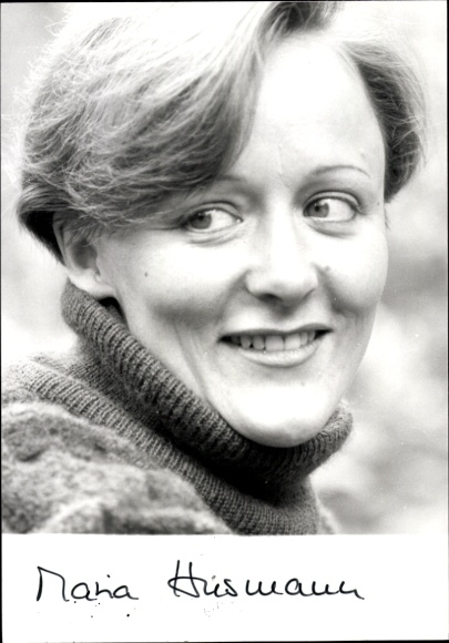 Foto Opernsängerin Maria Husmann, Portrait, Autogramm