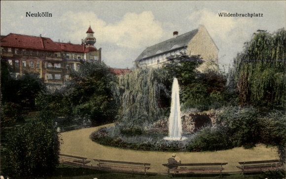 Ak Berlin Neukölln, Wildenbruchplatz