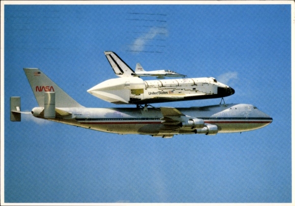 Ak Transportflugzeug NASA, Boeing 747 Shuttle Carrier Aircraft (SCA), Space Shuttle