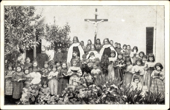 Ak Berlin Pankow Prenzlauer Berg, St. Josefsheim, Heimat für heimatlose Kinder, Pappel Allee 61