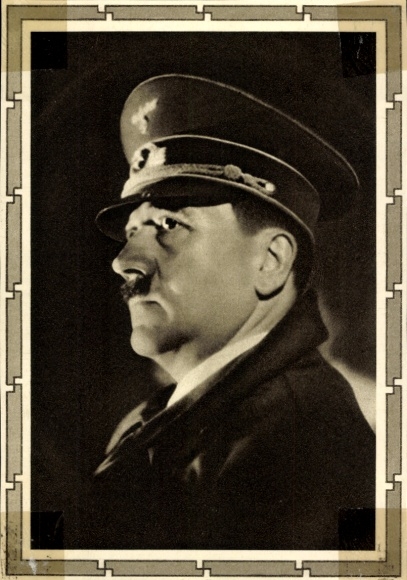 Ganzsachen Ak Führer und Reichskanzler Adolf Hitler, Portrait