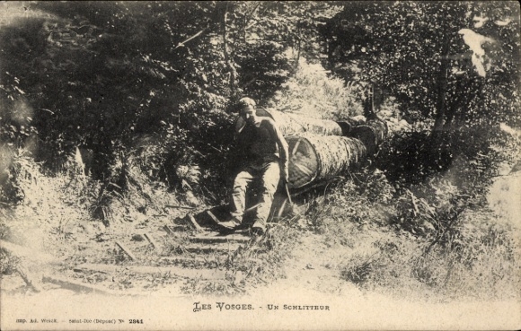 Ak Vosges, Un Schlitteur