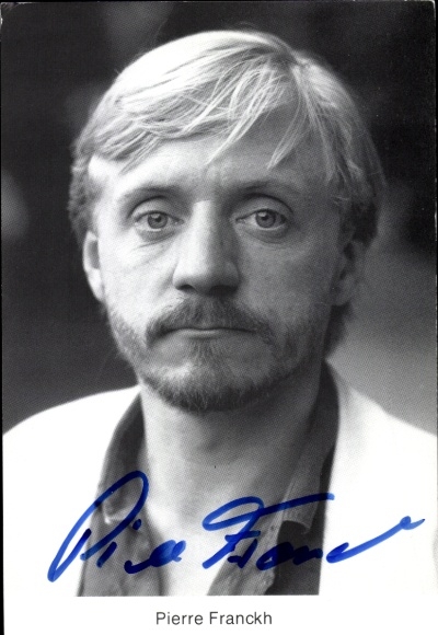 Foto Schauspieler Pierre Franckh, Autogramm