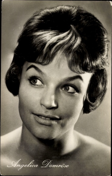 Ak Schauspielerin Angelica Domröse