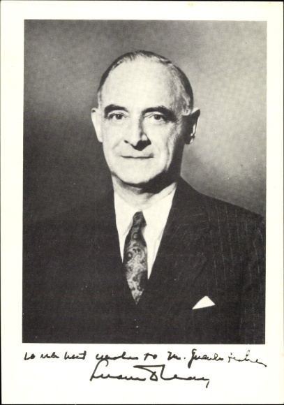 Ak General Lucius D. Clay, Portrait