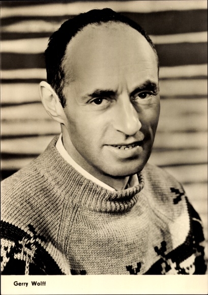 Ak Schauspieler Gerry Wolff, Portrait