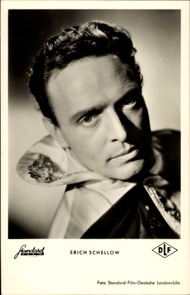Ak Schauspieler Erich Schellow, Portrait, Film Drei vom Varrieté
