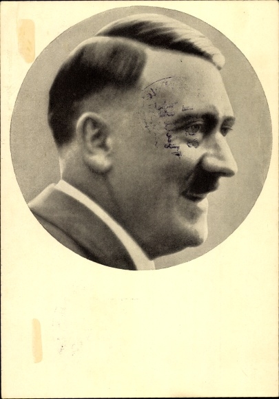 Ak Führer und Reichskanzler Adolf Hitler, Portrait, Männer der Zeit Nr. 91