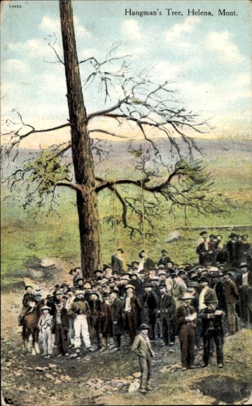 Ak Helena Montana USA, Hangman's Tree