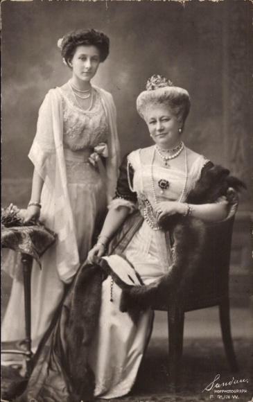 Ak Kaiserin Auguste Viktoria, Prinzessin Victoria Luise von Preußen, Portrait