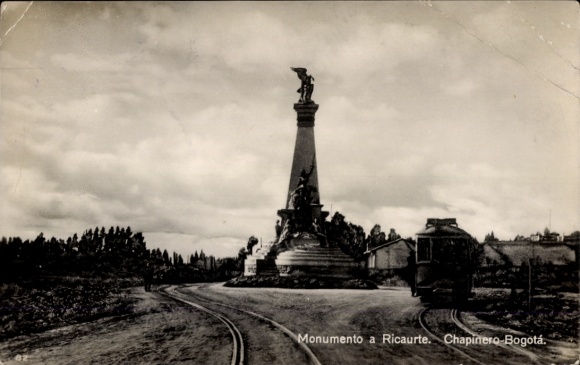 Ak Bogotá, Colombia, Monumento a Ricaurte