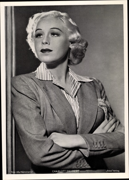 Foto Schauspielerin Charlott Daudert, Portrait