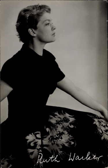 Ak Schauspielerin Ruth Wacker, Portrait, DEFA Film, Zwei Mütter