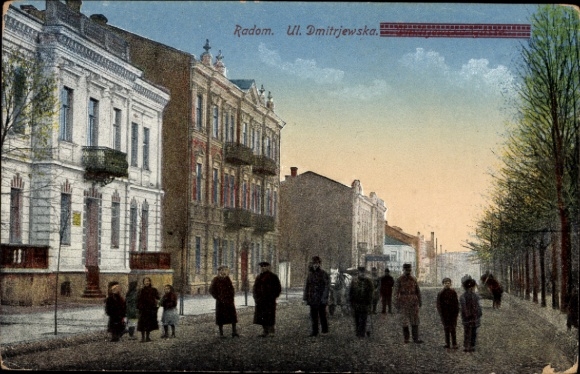Ak Radom Polen, Ulica Dmitrjewska