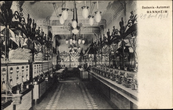 Ak Mannheim in Baden, Badenia-Automat